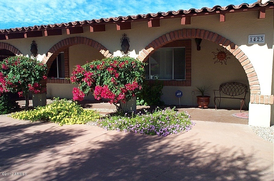 Arched Front Entrance