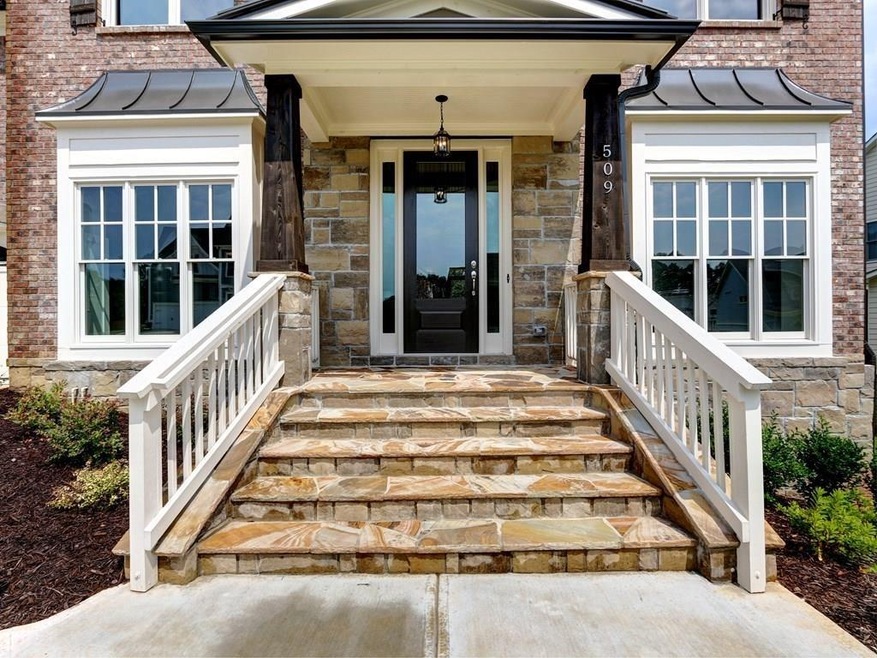 *STOCK PHOTO* SIMPLE YET GRAND ENTRY PORCH W/ 8' GLASS DOOR ENTRY