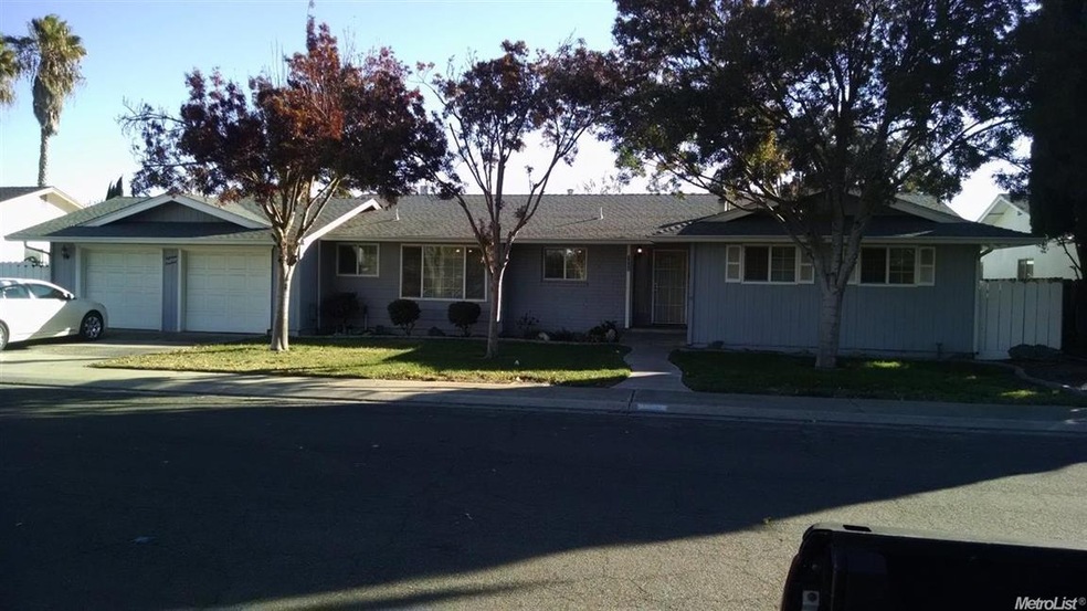 This rancher has a newer roof, gutters and dual pa