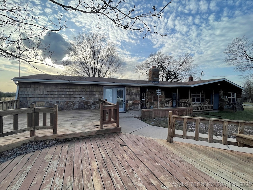 Lovely 4 bedroom home nestled on 20 acres!  Approx