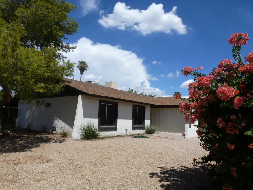 Front View on Corner Lot