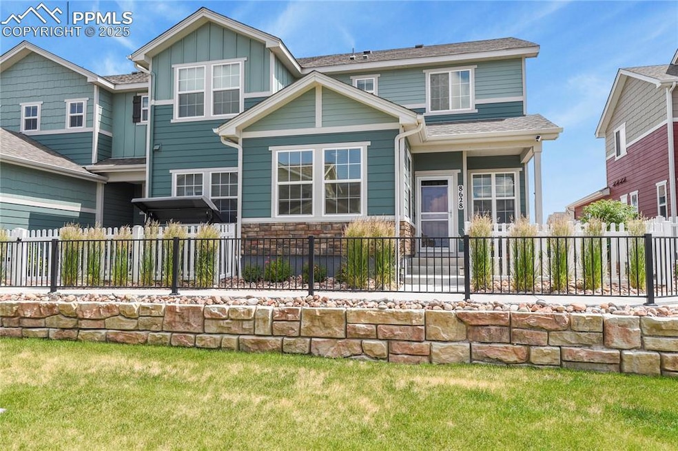 Beautifully upgraded townhome in the sought after Wolf Ranch community!
