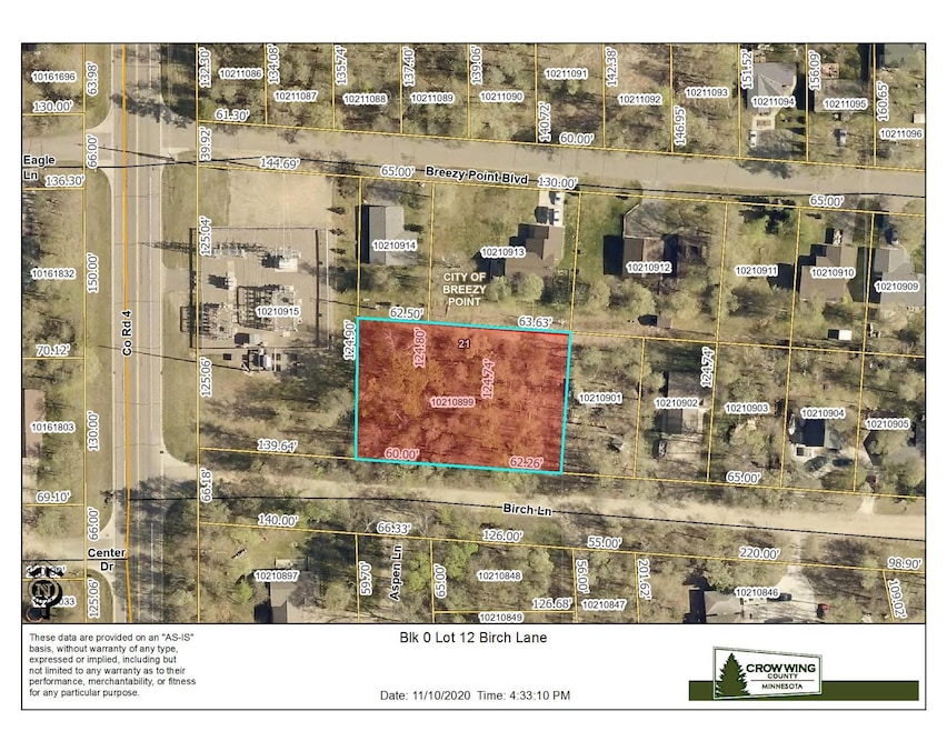 Lot 21 B0 Birch Ln, Breezy Point, MN 56472 - photo 1