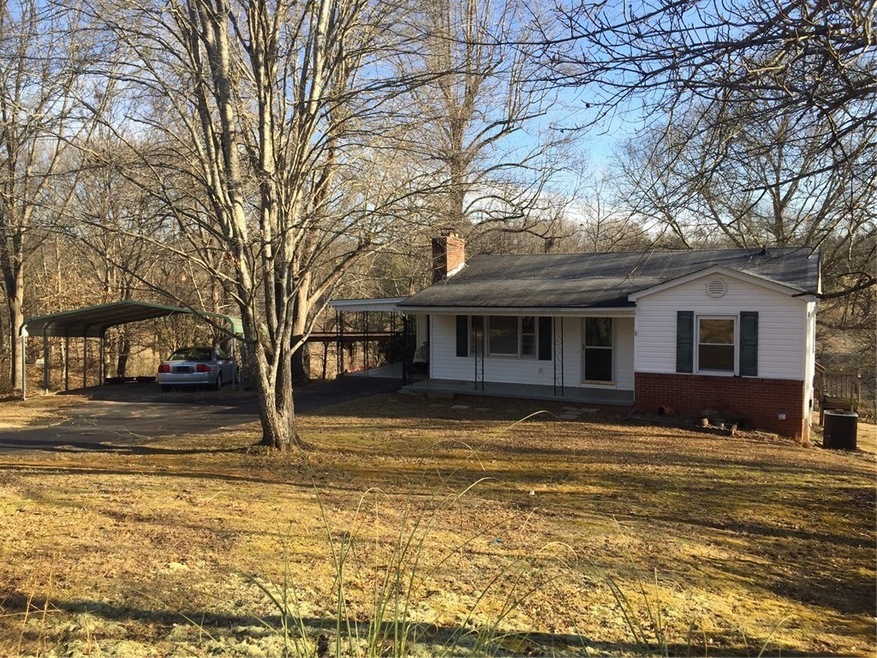 Front view of the home from the street