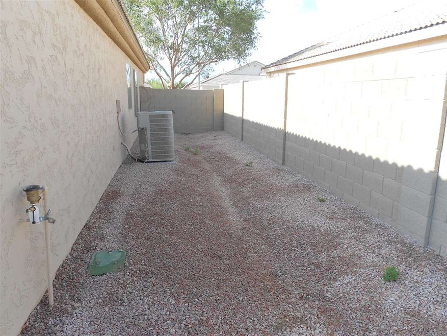 East side yard