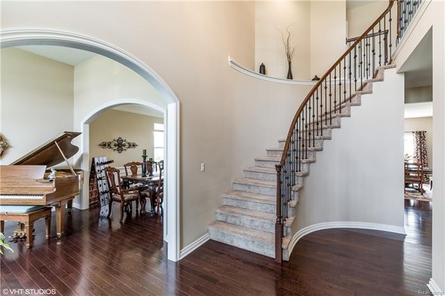 Wrought iron stair rail