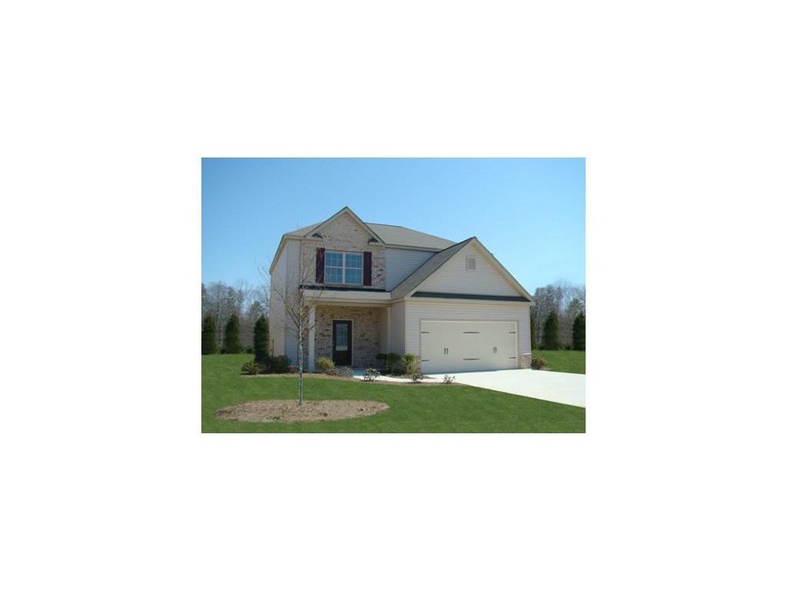 Exterior Front. Not actual home. Sample of plan an