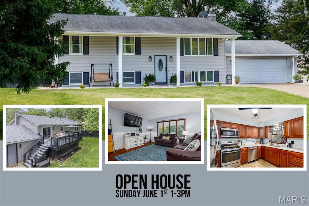 View of a document with a collage of images