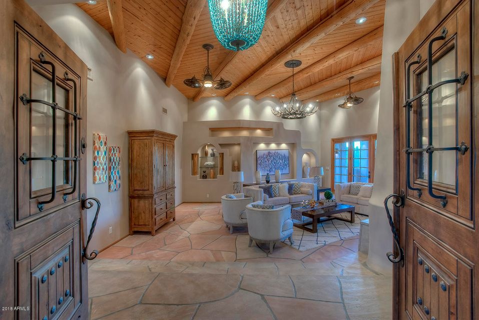 Custom Touches/Elegant Foyer