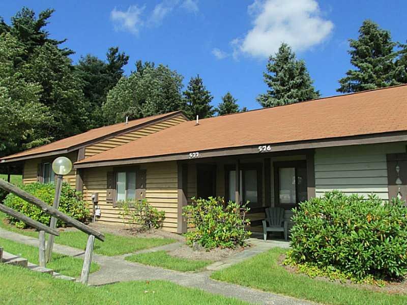 Exterior Front. Interior town home, cross the stre