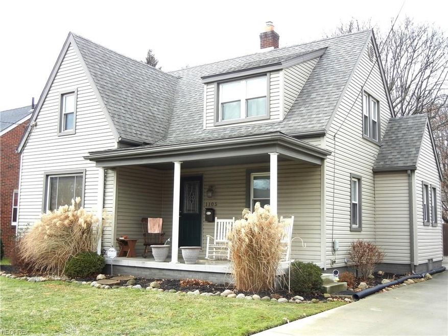 Relax on your covered front porch