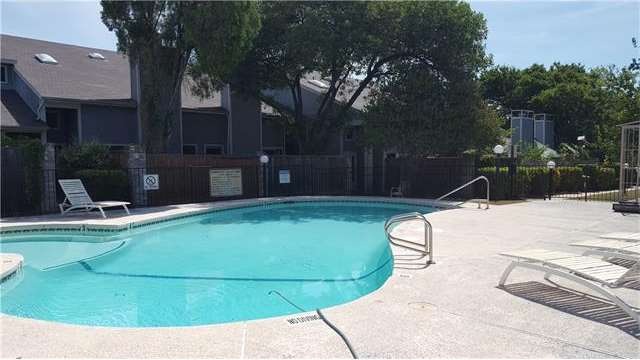 The Pool is right out from your front door!