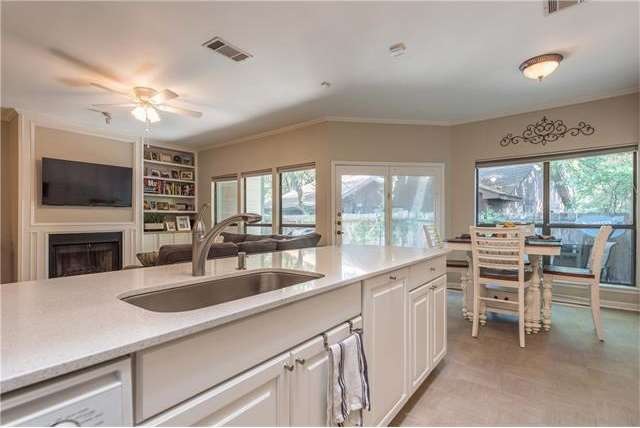 Beautiful, open kitchen, dining and living area wi