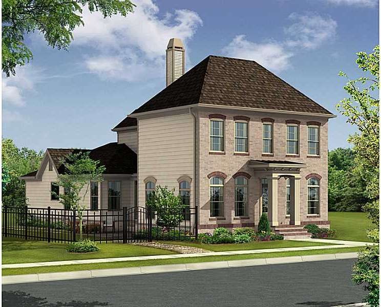 Exterior Front. Essex II B  (Rendering) Under Cons