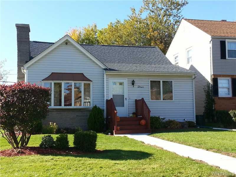 Exterior Front. MAINTENANCE FREE DOUBLE, OR A SING