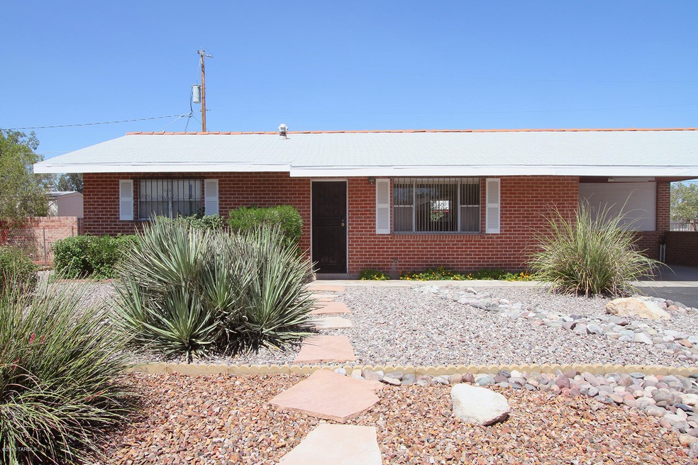 Front of the house