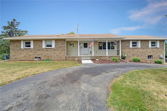 Front of Home with Covered Porch
