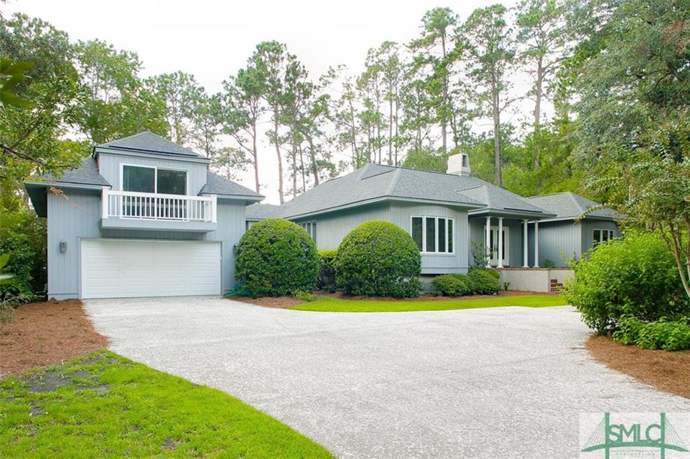 Front Exterior of Home Situated on Large Private C