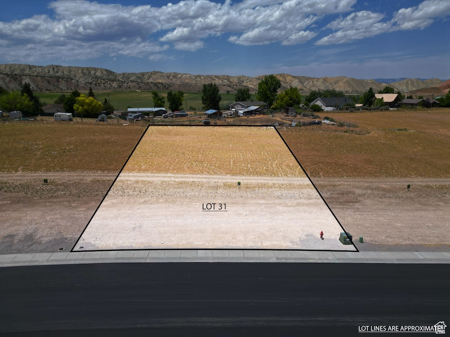 Entry to storm shelter featuring a mountain view