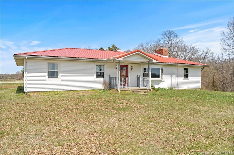 Newer metal roof