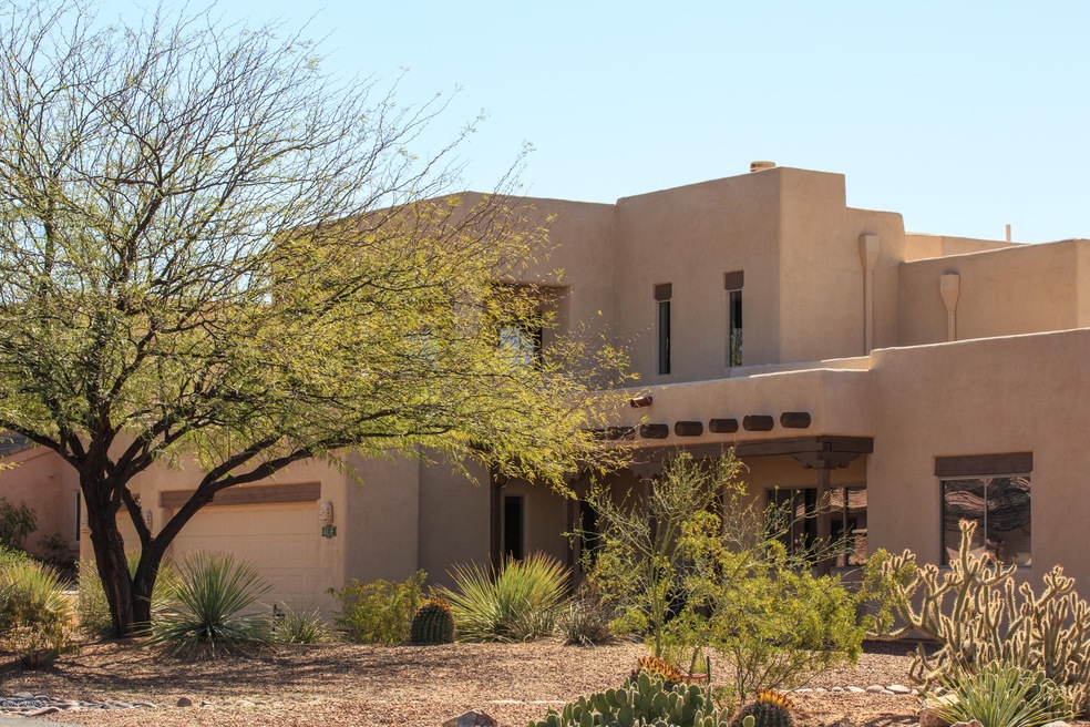 Front of home, looking east