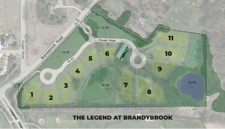Legands of Brandybrook Subdivision Logo