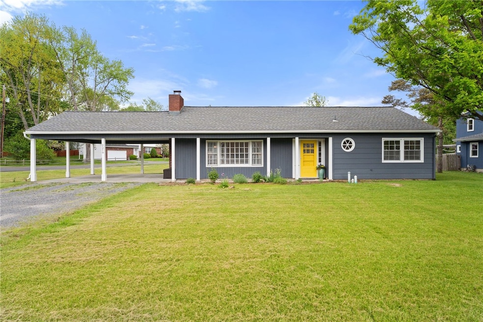 Front view of home