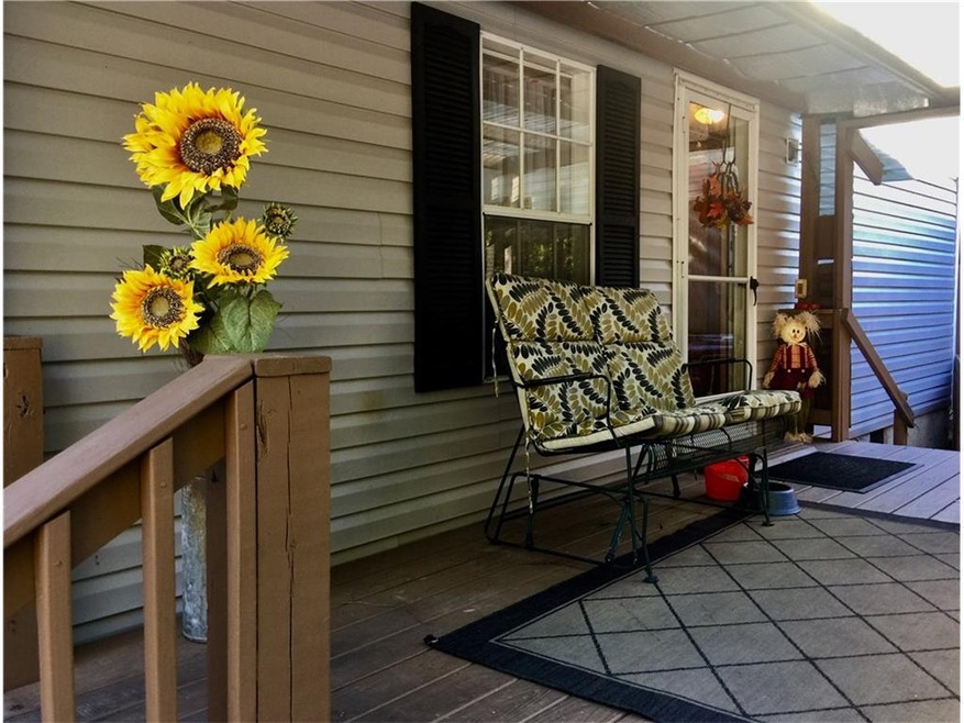 Lovely covered front porch