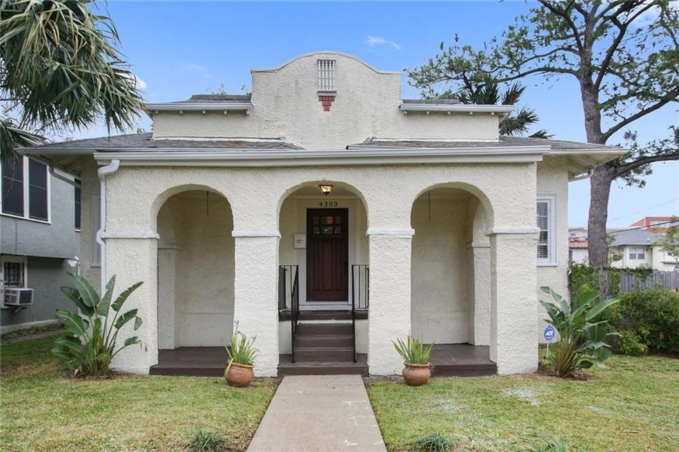 Exterior front.