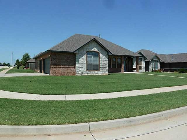 Exterior Front. This home has is on a corner lot &