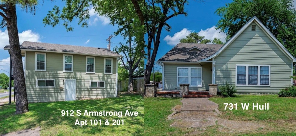 731 W Hull & 912 S Armstrong Ave unit 201 & 101, Denison, TX 75020 - photo 1