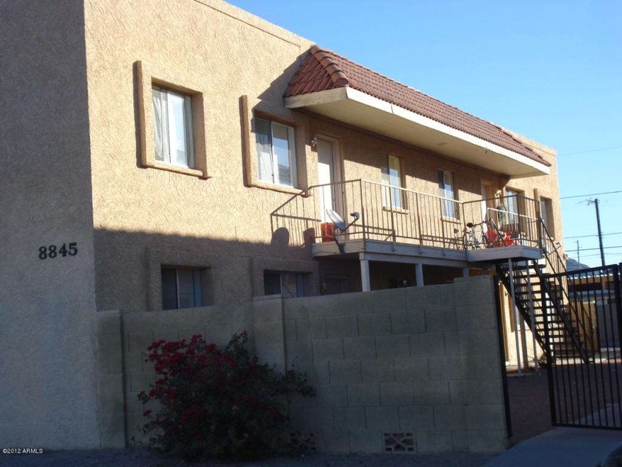 South side of 4plex