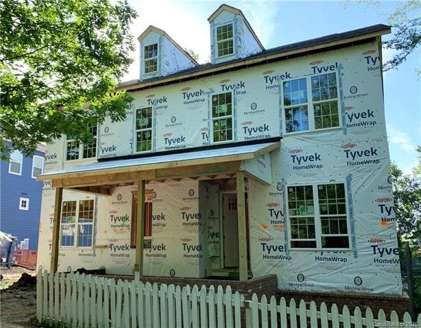 Colonial Design with Front Porch and Faux Dormers 
