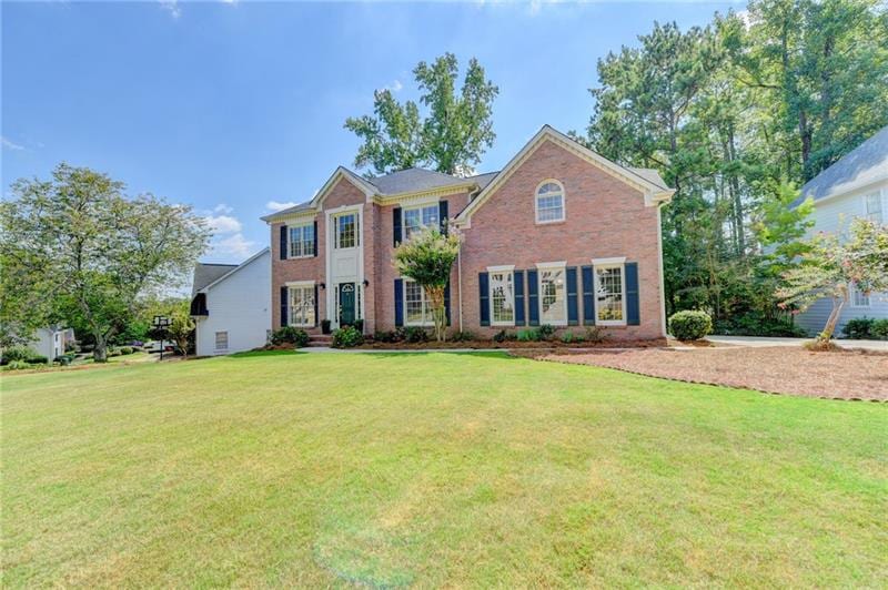 Flat yard and driveway.  Hard to find in Atlanta!!!