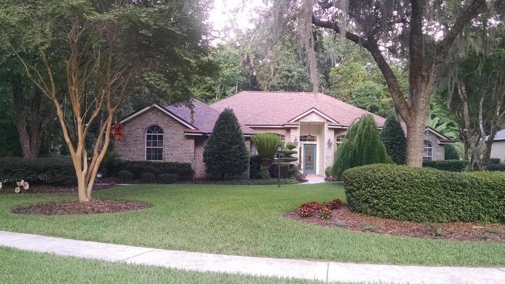 Exterior in Bloom