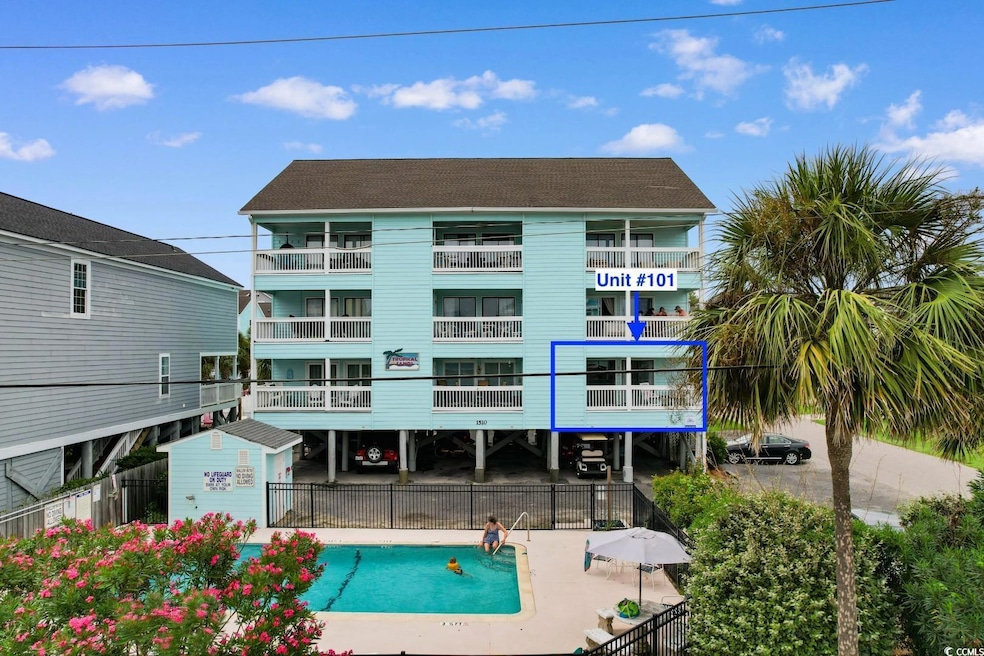 1510 S Ocean Blvd unit 101 Tropical Sands, Surfside Beach, SC 29575 - photo 1