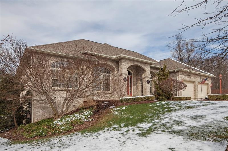 Full brick one floor living with level drive & wal