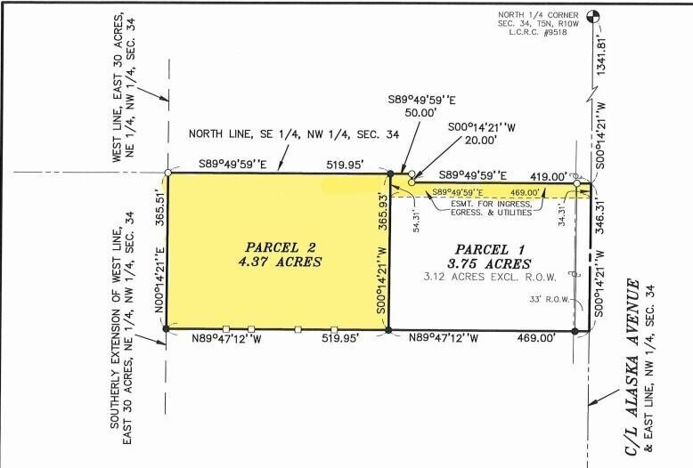 Survey 4.37 acres