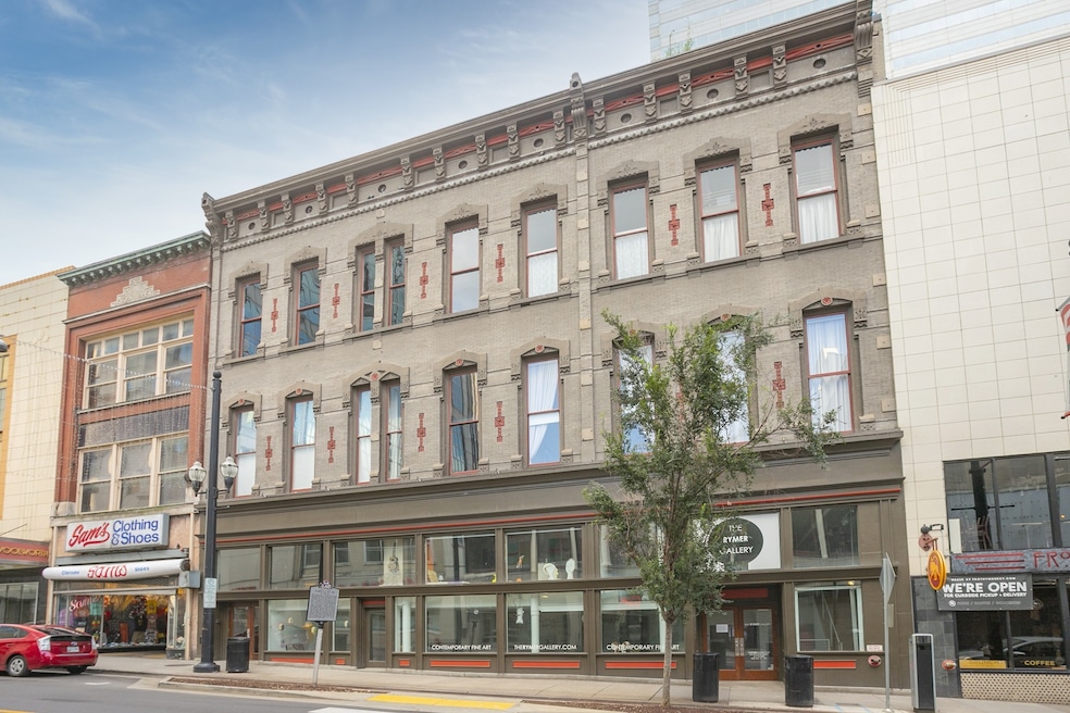 Historic Downtown Nashville Architecture.