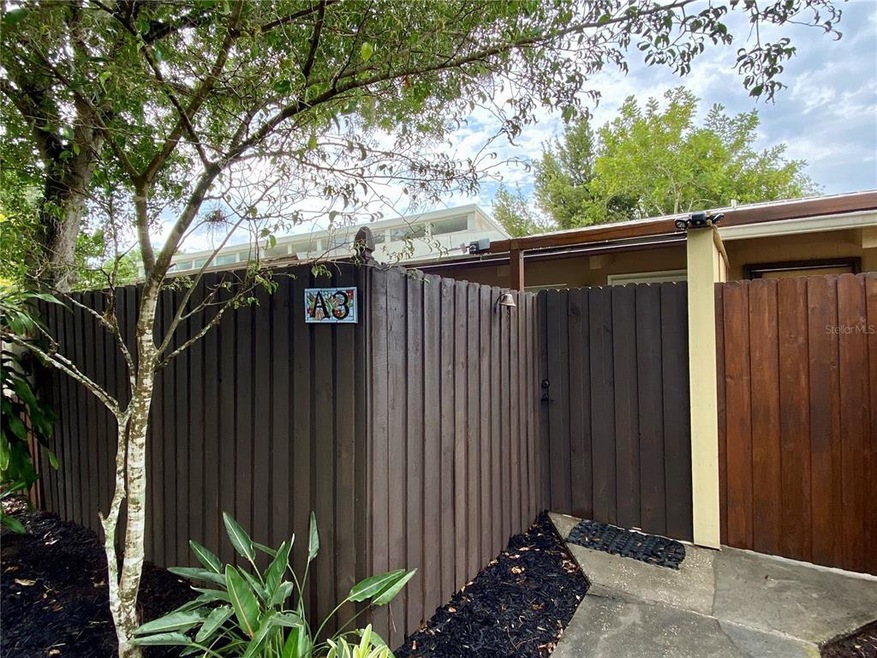 Private, Gated Courtyard entrance