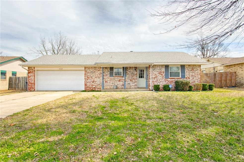 Front view, porch with spacious yard and lovely sh