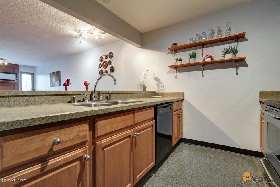Open Kitchen With Corian Counters