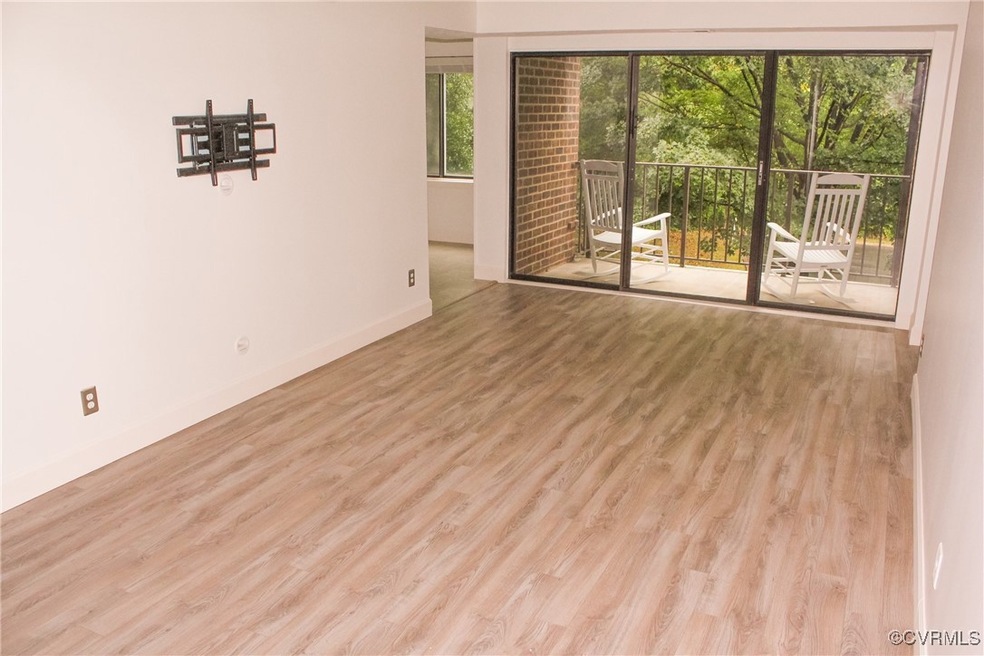 Living Room and covered balcony