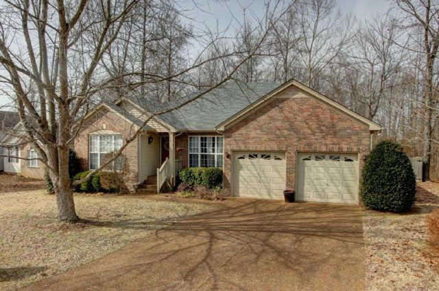 Great curb appeal with mature trees