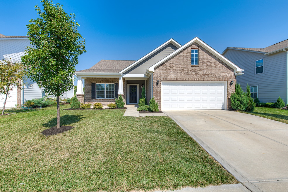 Beautiful Curb Appeal with a Brick Exterior on Front