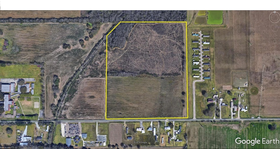 1800 BLK Duhon Rd overhead view