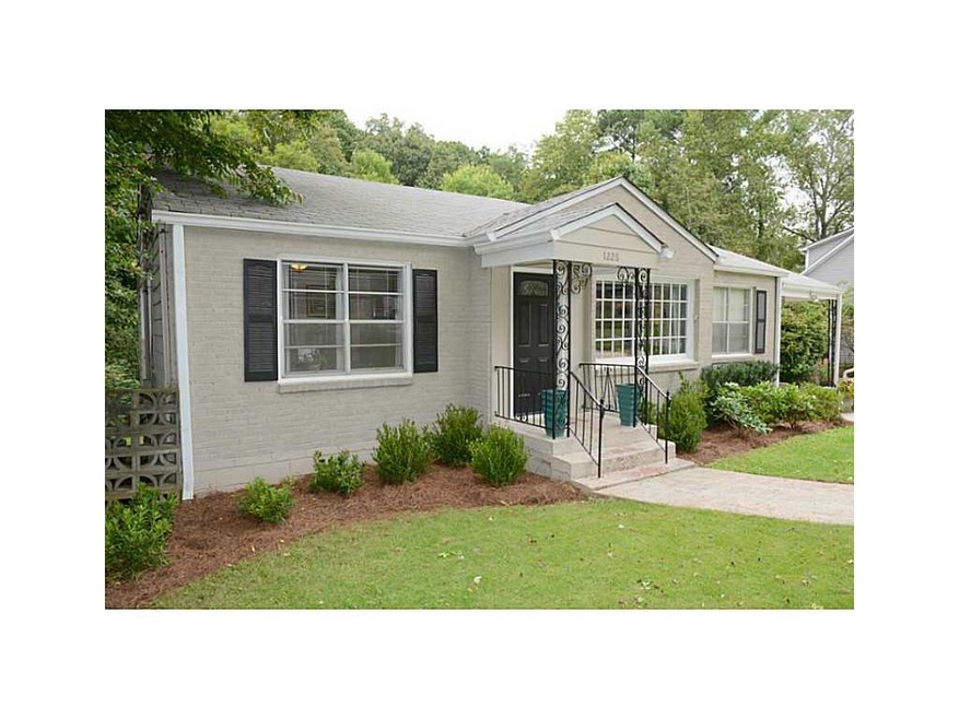 Exterior Front. Attractive Single-Story Traditiona