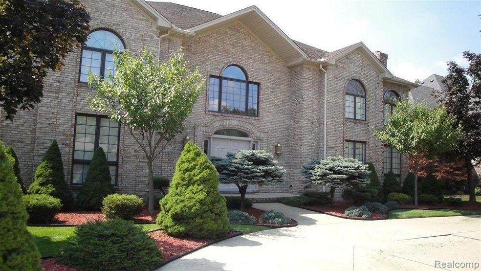 Exterior w/Curving Driveway
