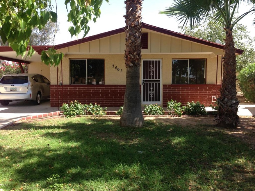 Front Elevation of Cute Home