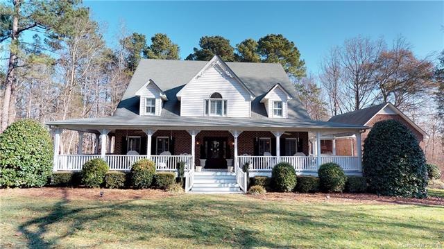 Winter view of front of home